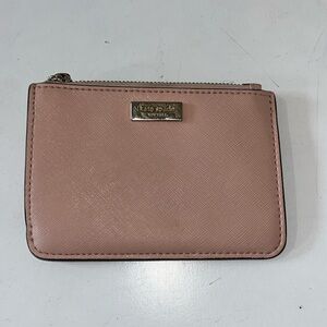 KATE SPADE CREDIT CARD HOLDER WITH KEY RING IN SAFFIANO LEATHER
